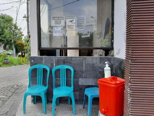 kepedulian warga perumahan CTS dengan menyediakan cuci tangan portable